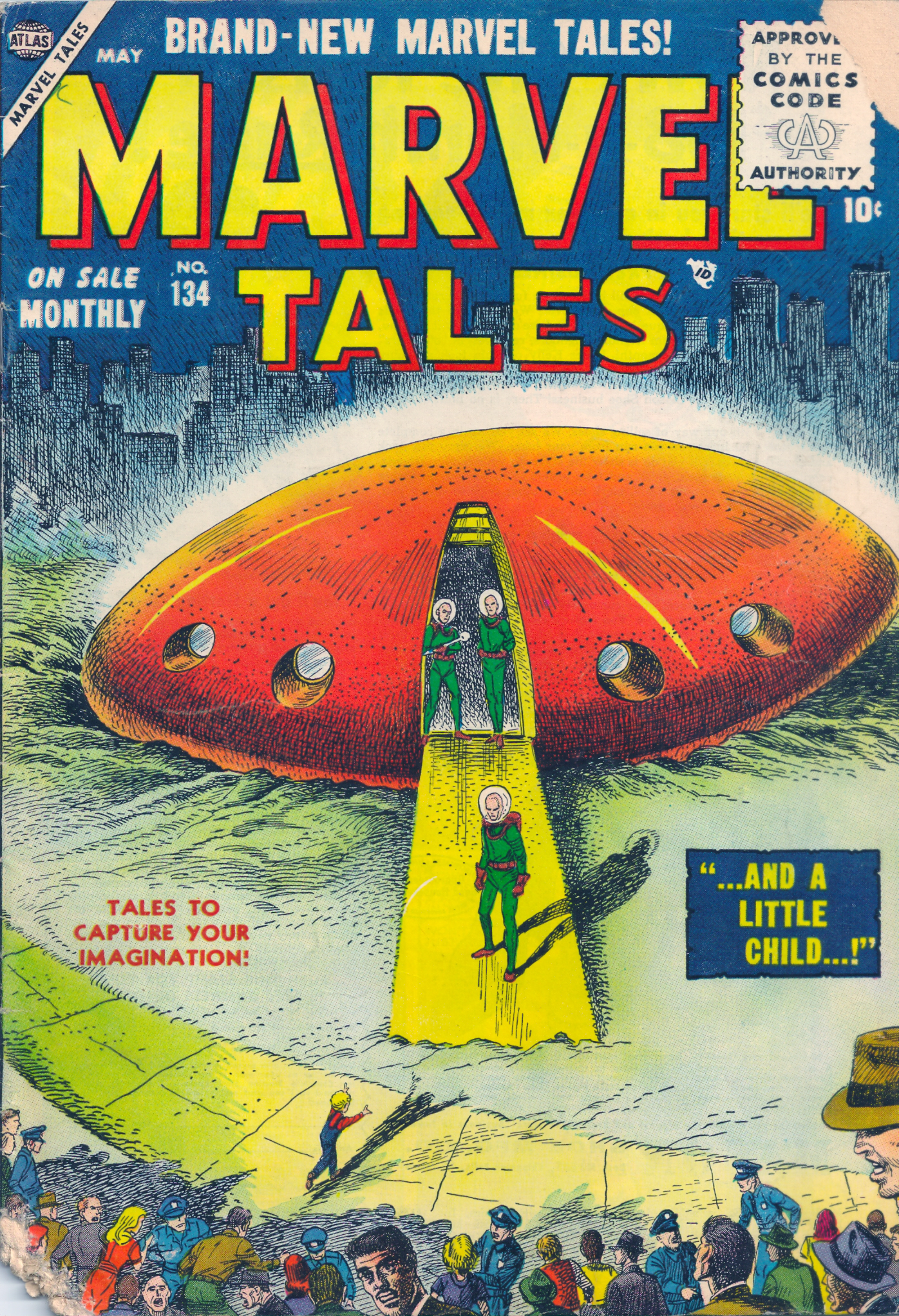 Read online Marvel Tales (1949) comic -  Issue #134 - 1