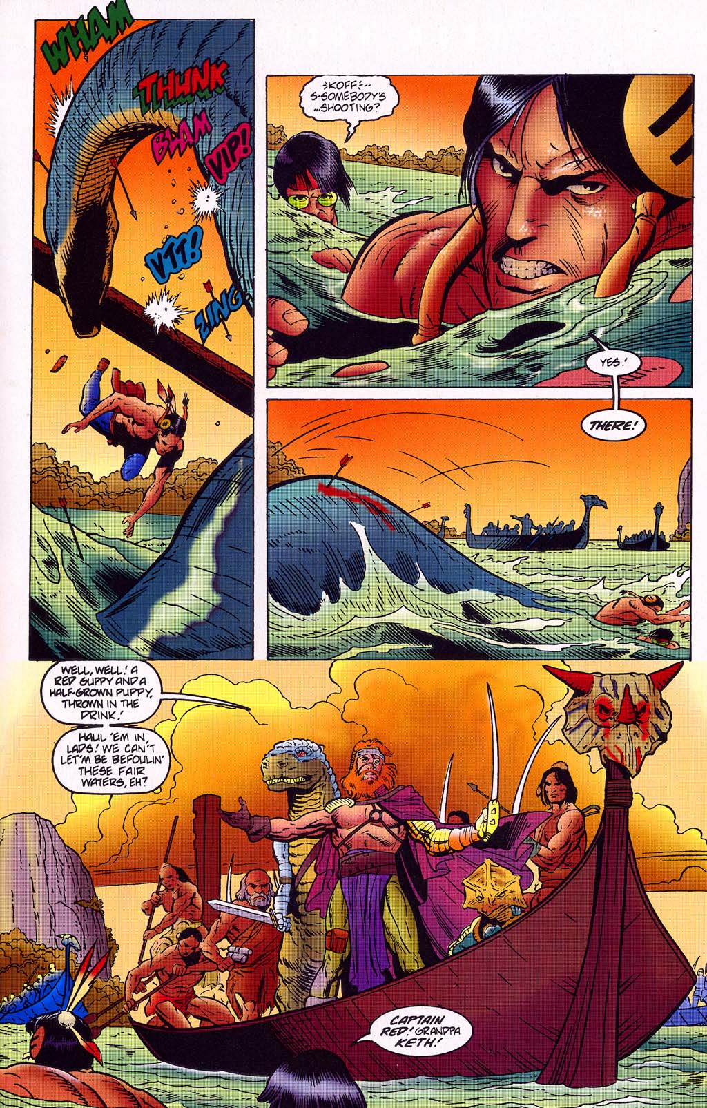 Read online Turok, Dinosaur Hunter (1993) comic -  Issue #45 - 14