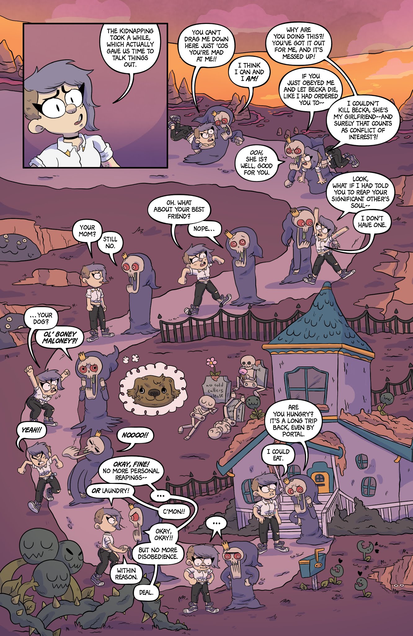 Read online Kim Reaper: Vampire Island comic -  Issue #4 - 21