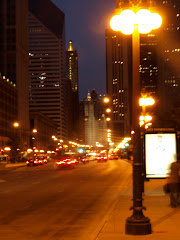 Michigan Avenue night lights