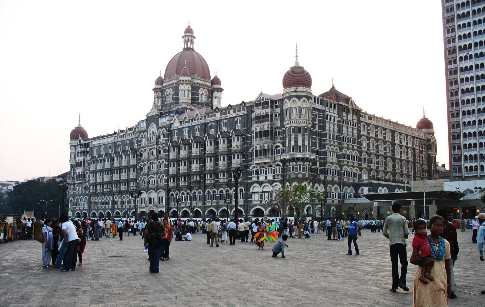 Stock Pictures The Taj Mahal Hotel in Mumbai