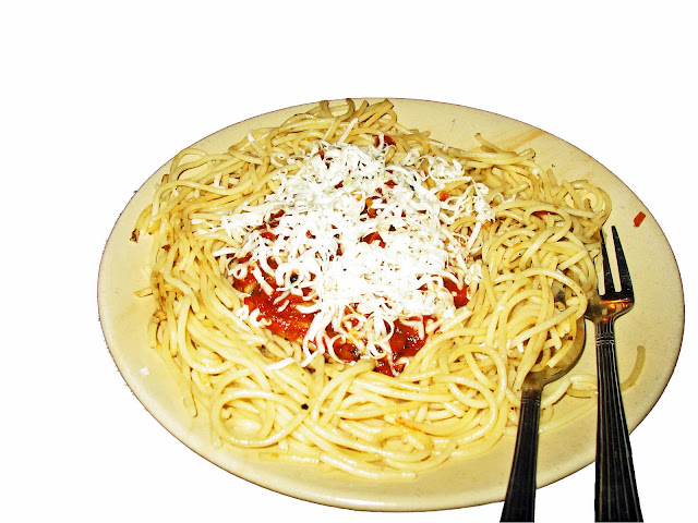 spaghetti Bolognese cut-out