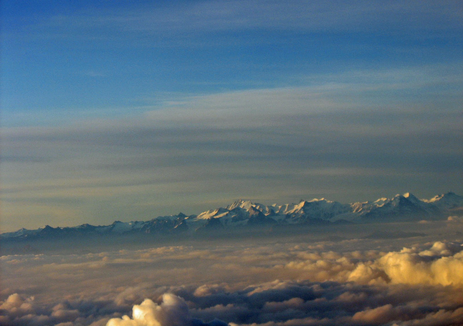 Stock Pictures Swiss Alps from the air