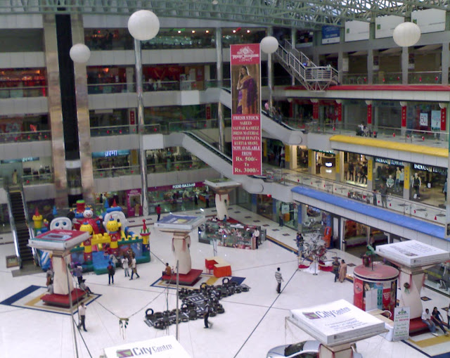 Stock Pictures Interiors of Vashi Malls