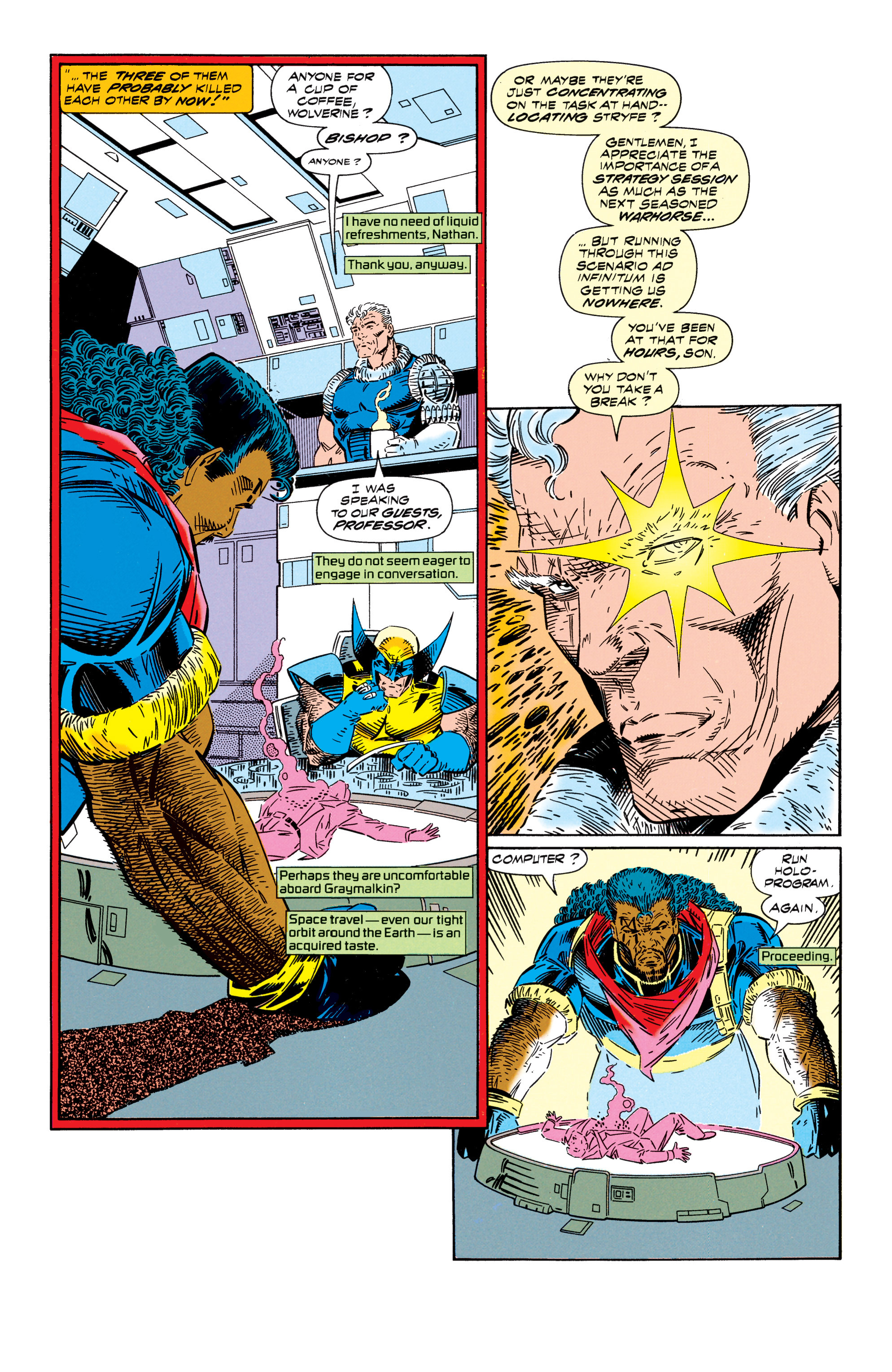 Read online Uncanny X-Men (1963) comic -  Issue #296 - 8
