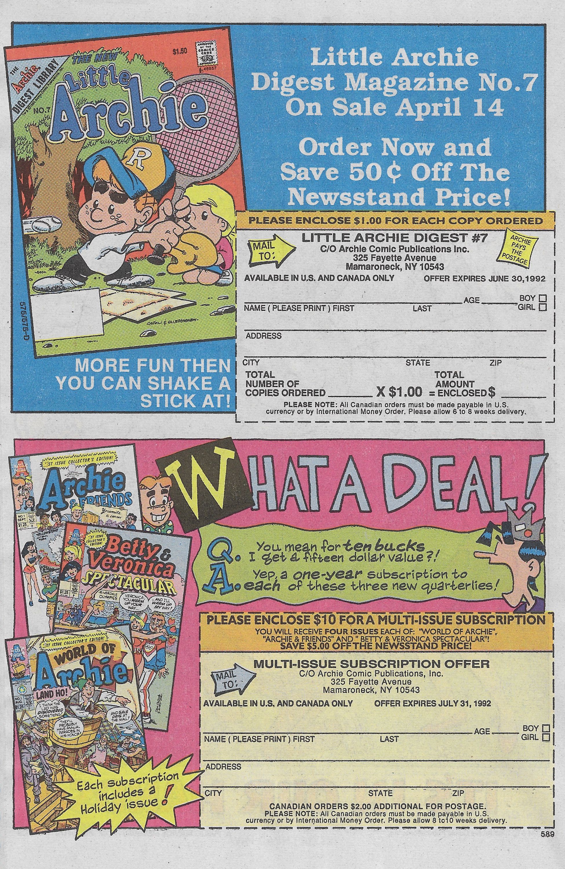 Read online Jughead (1987) comic -  Issue #34 - 12