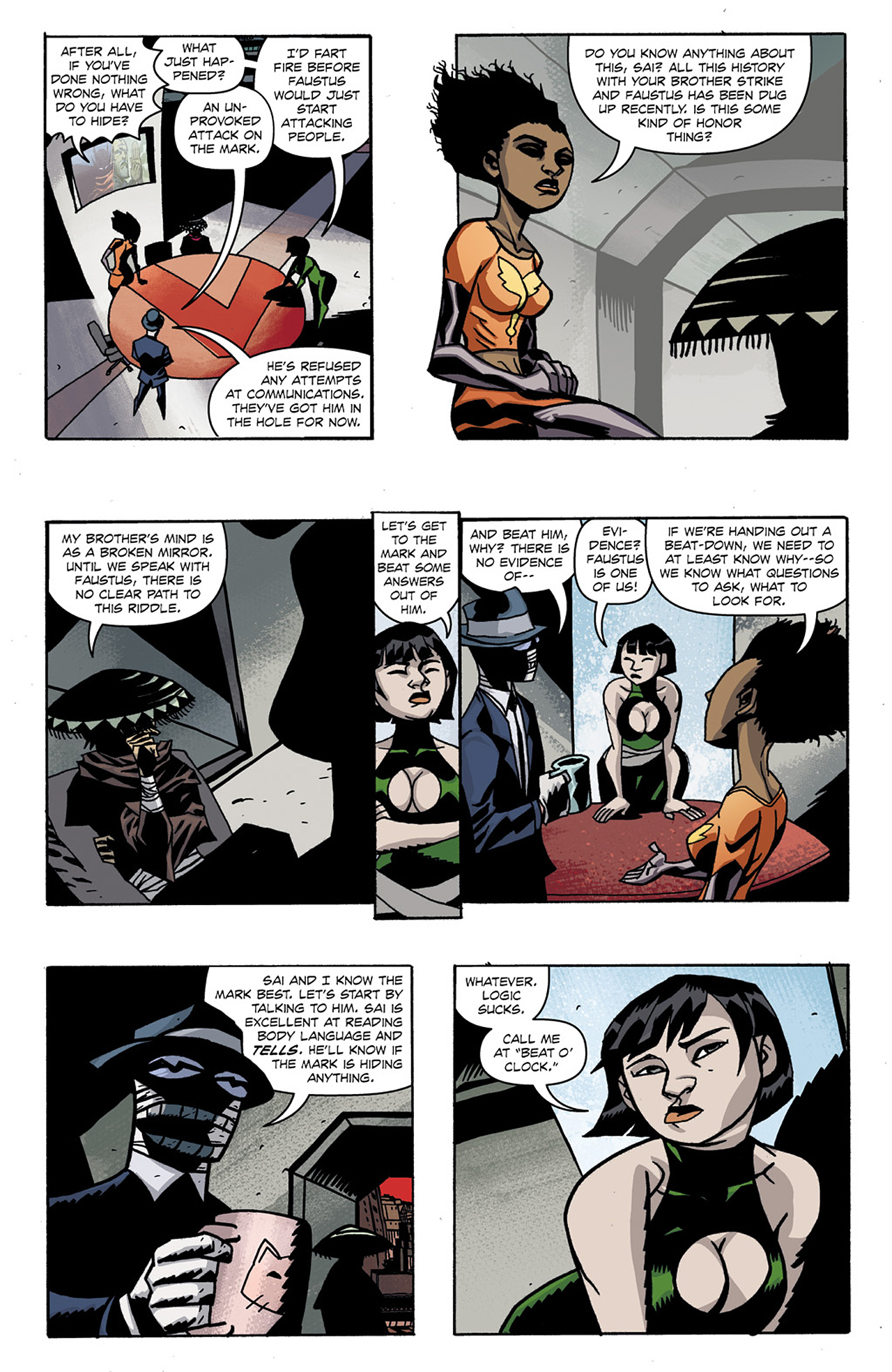 Read online The Victories (2012) comic -  Issue #4 - 17