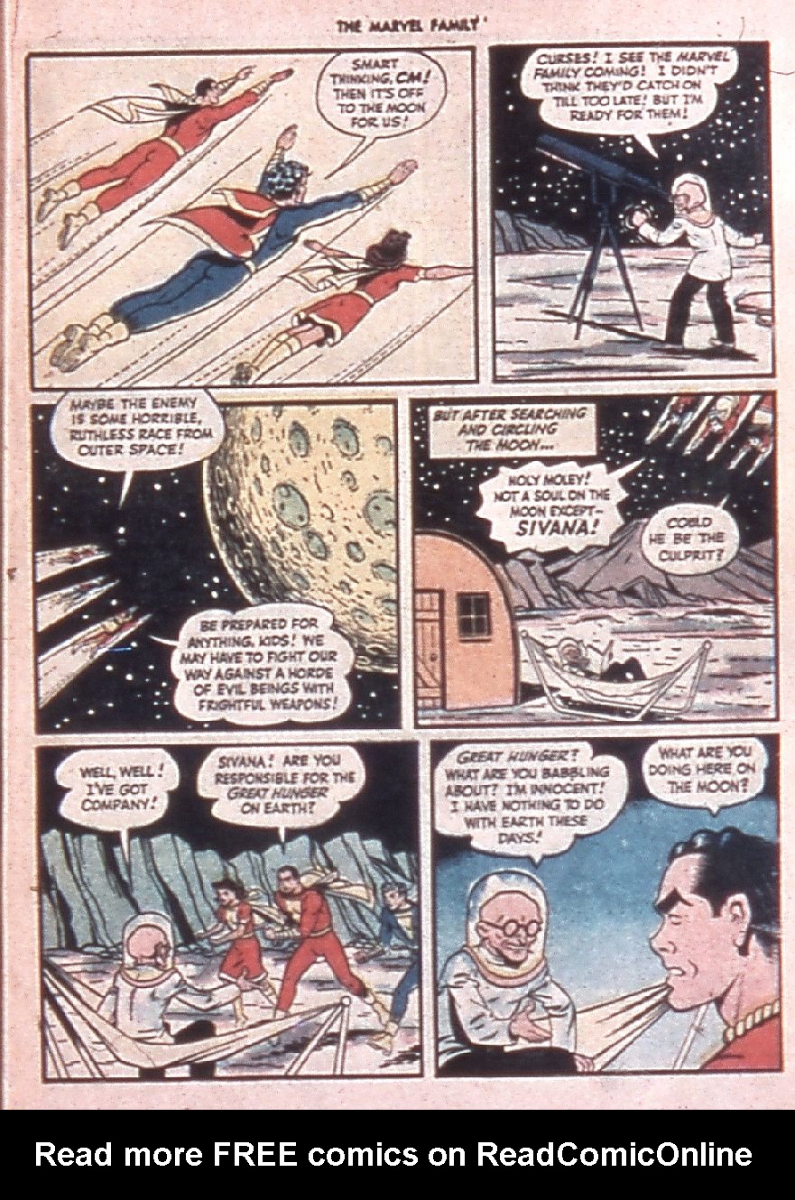 Read online The Marvel Family comic -  Issue #31 - 11