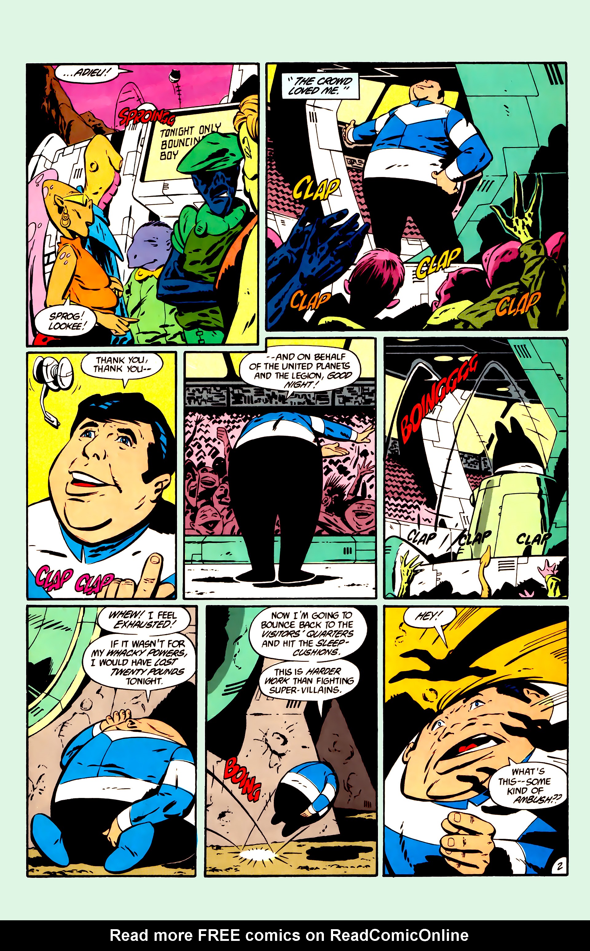 Read online Legion of Super-Heroes (1984) comic -  Issue #11 - 16