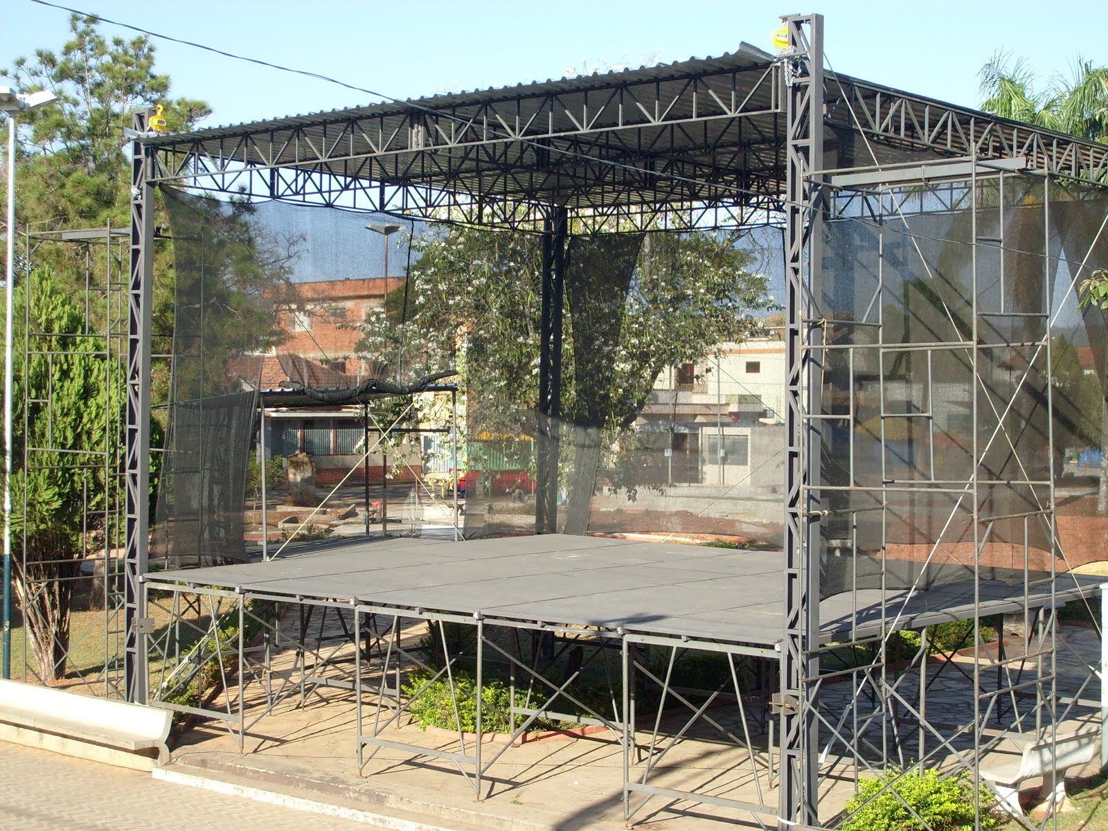 A Medida Da Area Destinada A Esse Palco