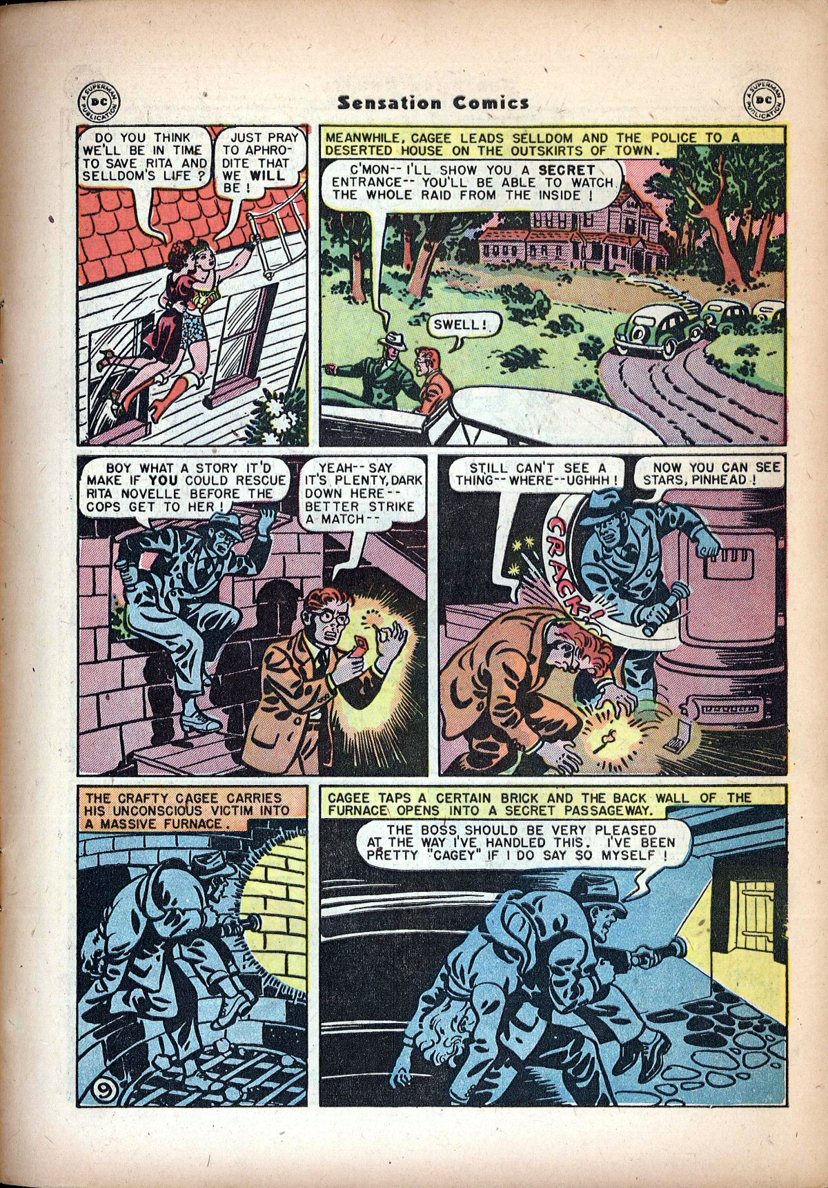 Read online Sensation (Mystery) Comics comic -  Issue #72 - 11