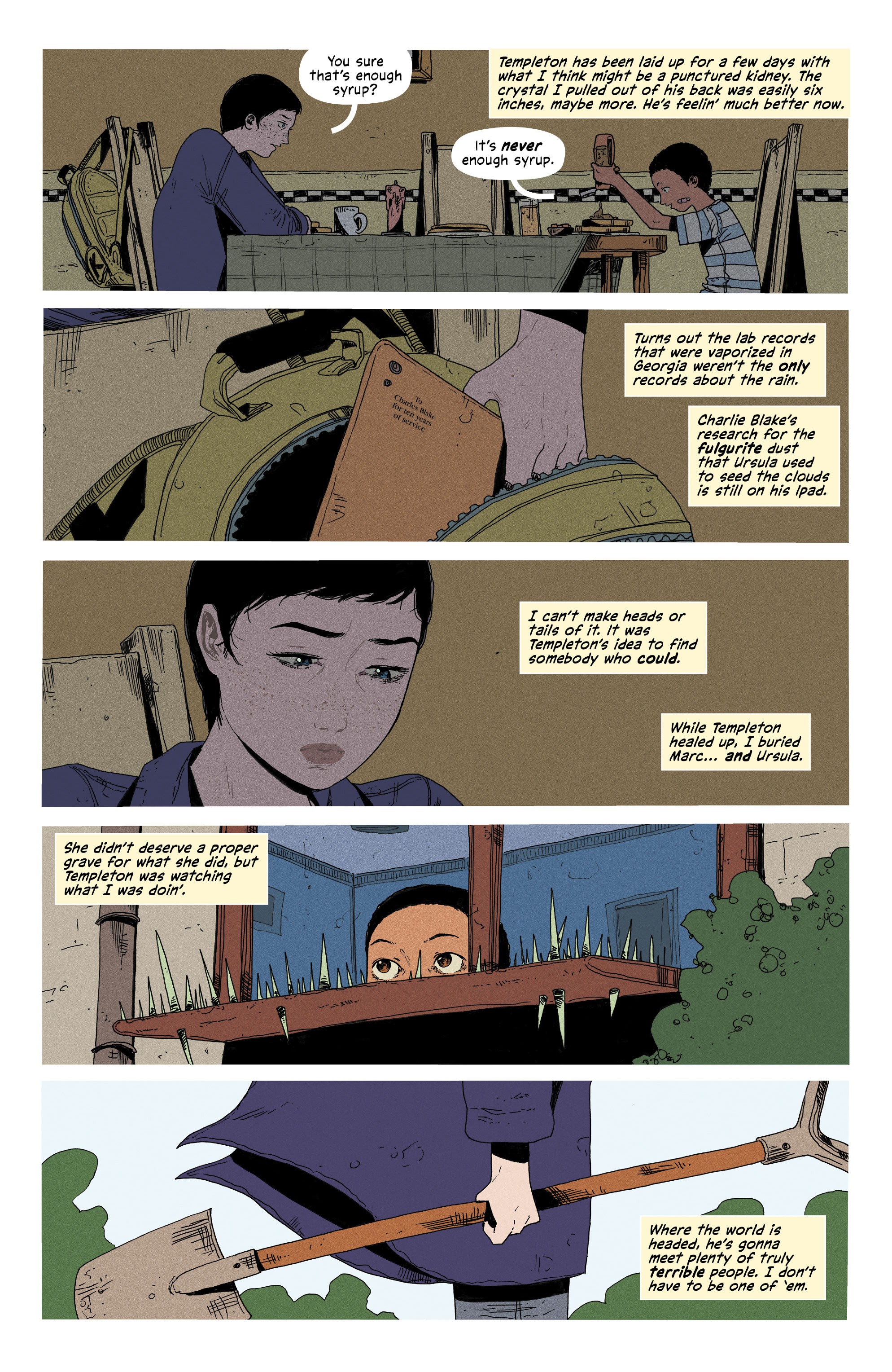 Read online Joe Hill's Rain comic -  Issue #5 - 21