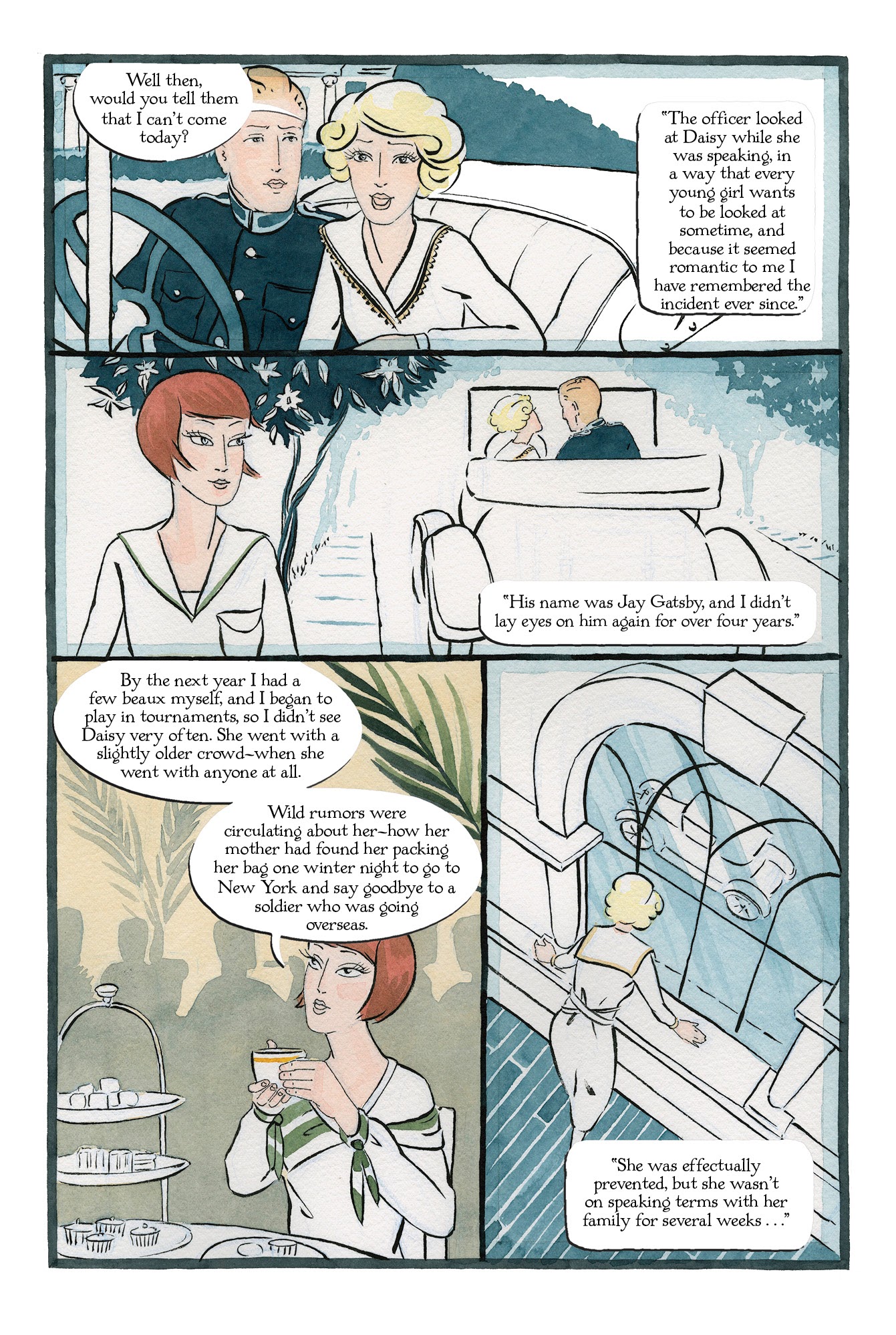 Read online The Great Gatsby: The Graphic Novel comic -  Issue # TPB (Part 1) - 92