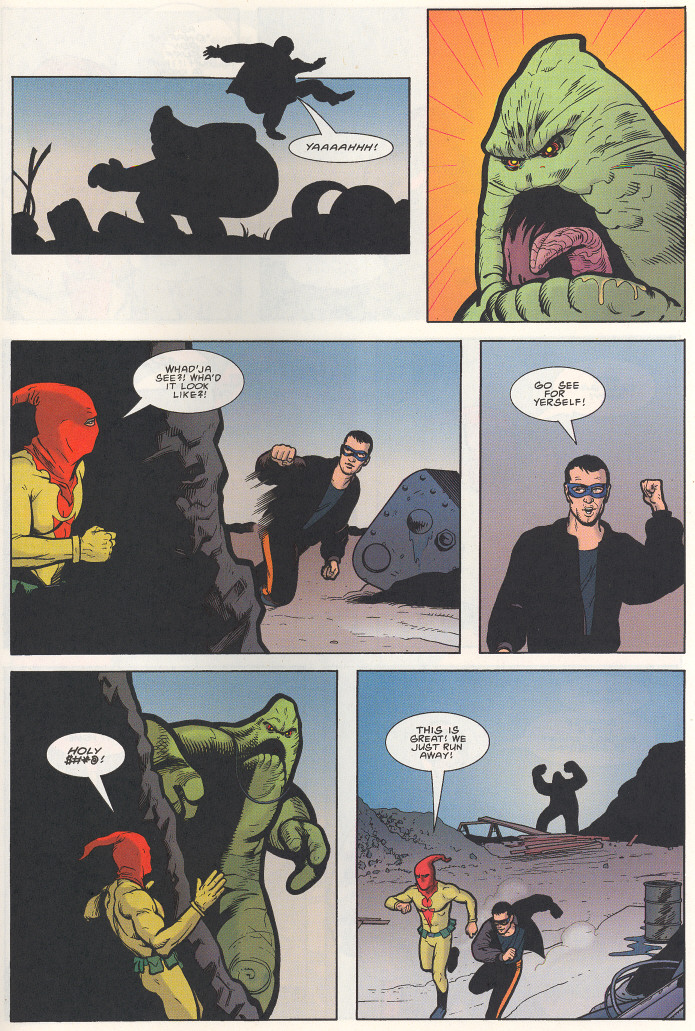 Read online Bob Burden's Original Mysterymen Comics comic -  Issue #1 - 24