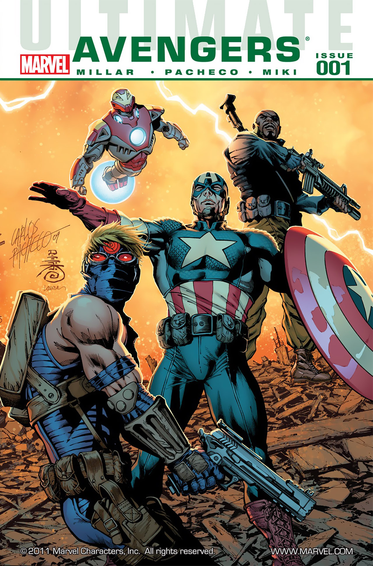 Read online Ultimate Avengers comic -  Issue #1 - 2