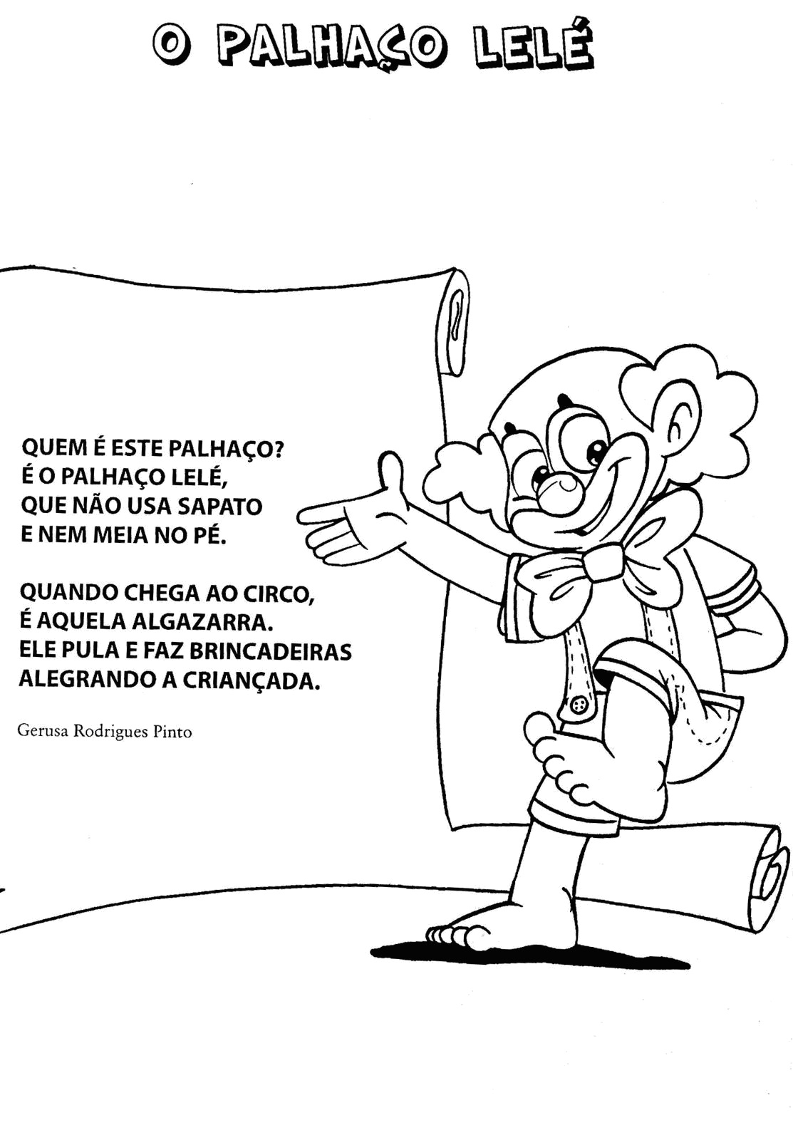 Blog da prof Katia: INTERPRETAÇÃO DE TEXTO - O PALHAÇO