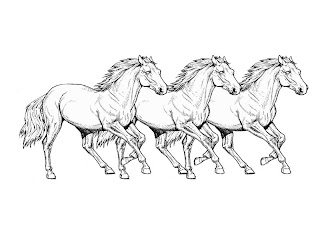 Horse Coloring Sheets on Horse Coloring Pages Horses Coloring Pages Free Horse Coloring Pages