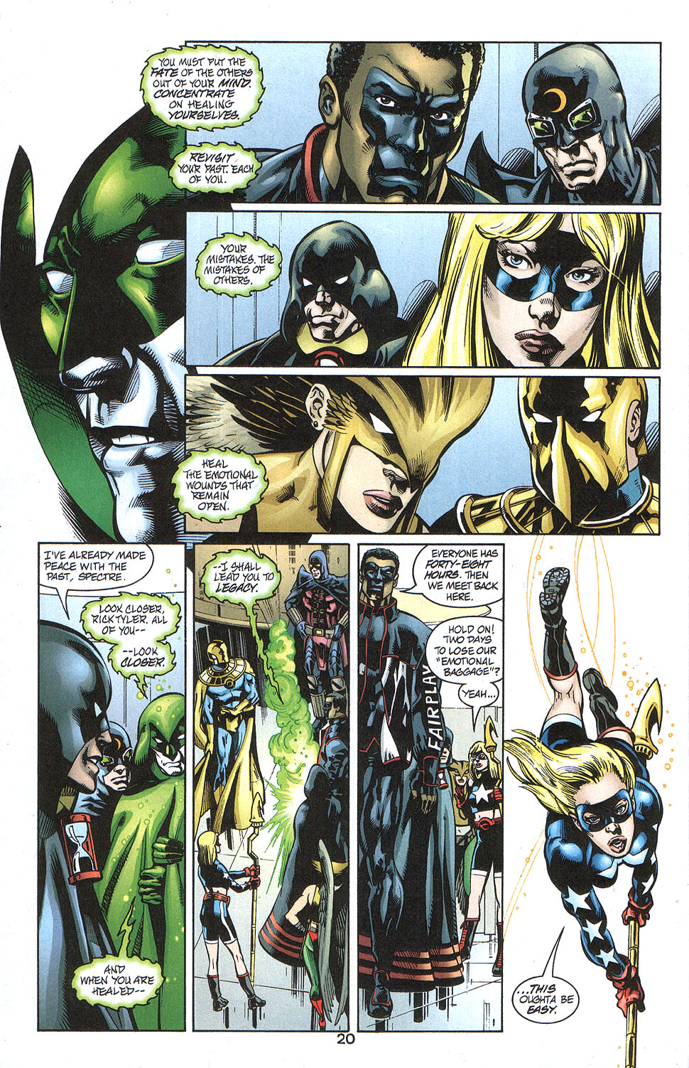 Read online JSA: All Stars (2003) comic -  Issue #1 - 21