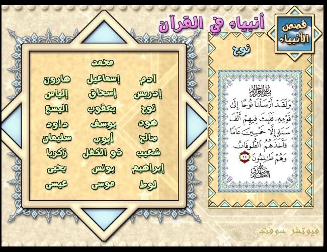 كم كان عدد الرسل والأنبياء ثقافة أونلاين