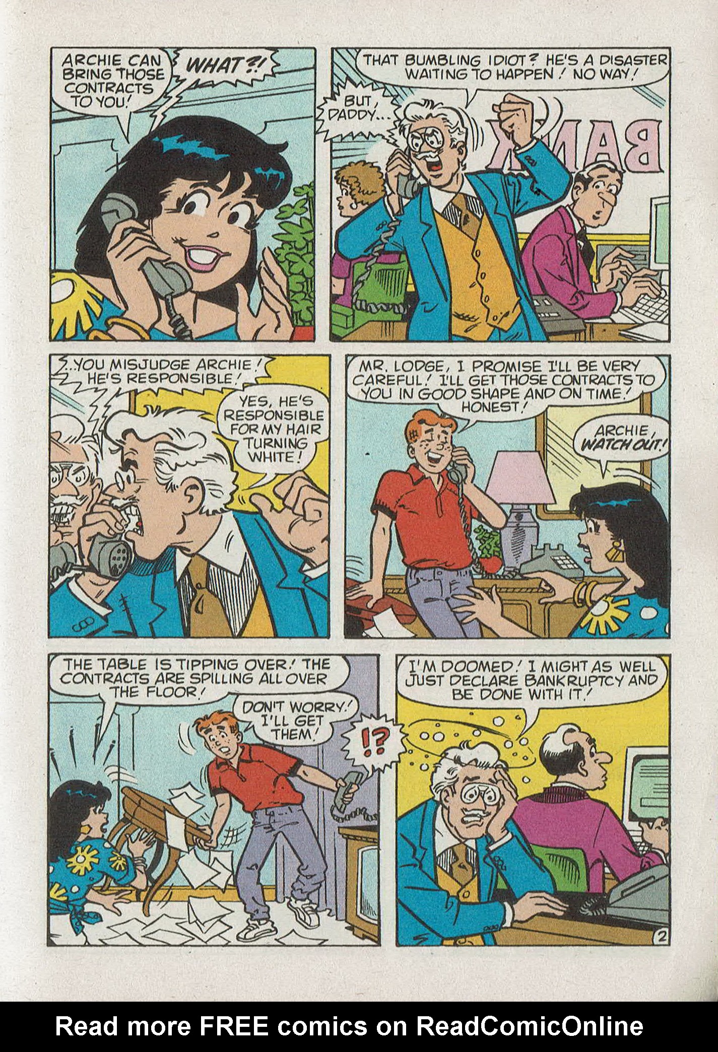 Read online Archie's Pals 'n' Gals Double Digest Magazine comic -  Issue #59 - 170