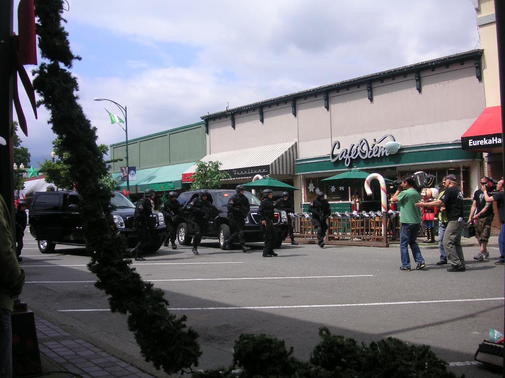 Growing up in Chilliwack, B.C. Eureka...they are makin movies in