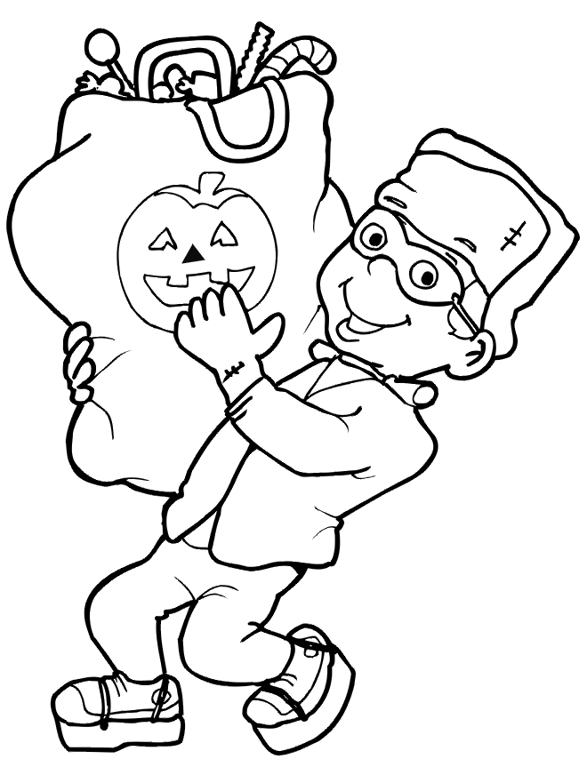 halloween coloring activities pages - photo #20