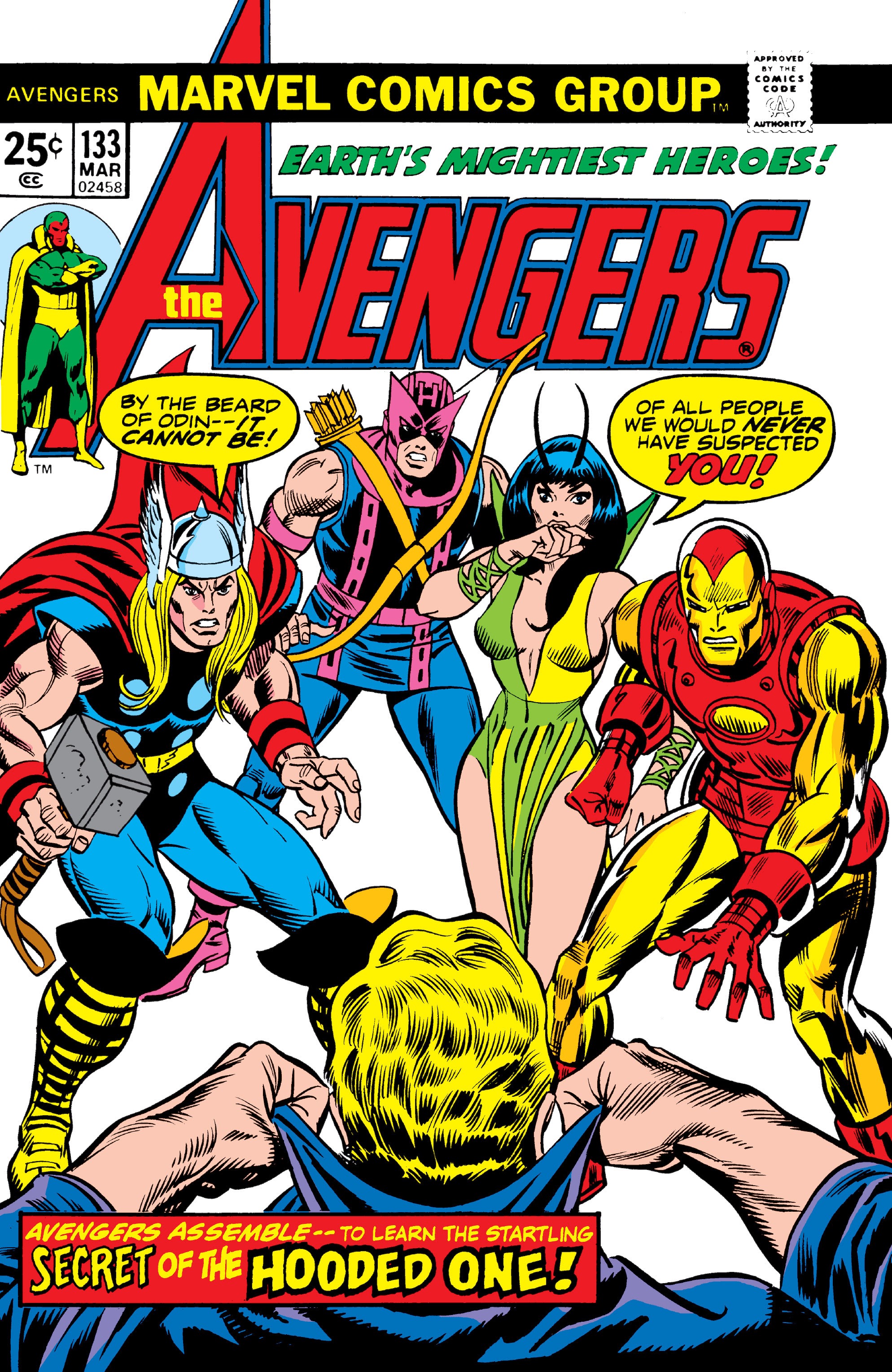 Read online The Avengers (1963) comic -  Issue #133 - 1