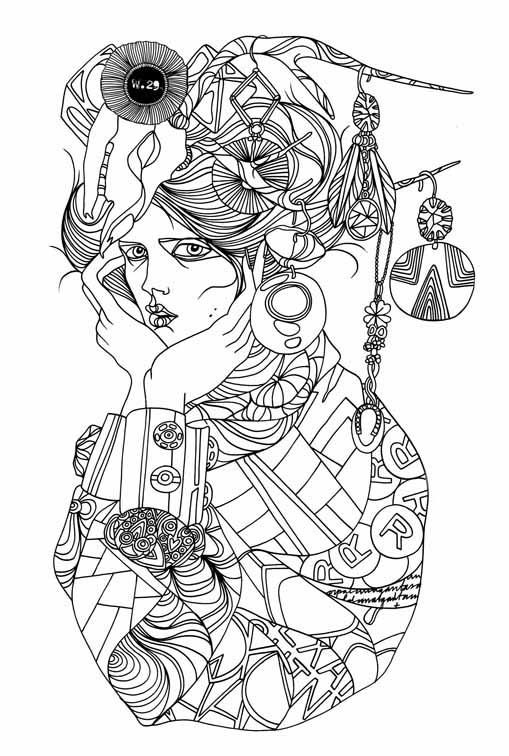 Rosy Cheeks: Illustration Icon: Liselotte Watkins