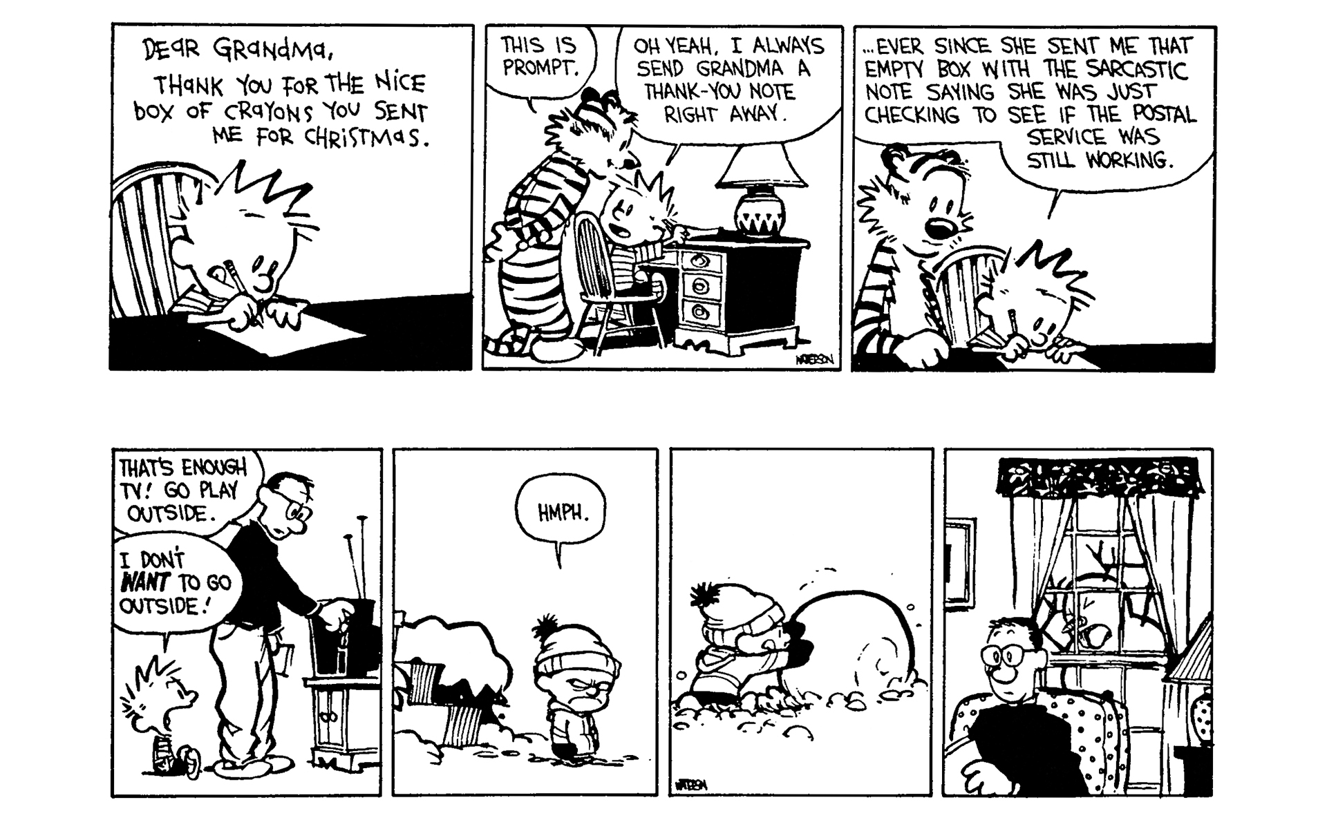 Read online Calvin and Hobbes comic -  Issue #7 - 109