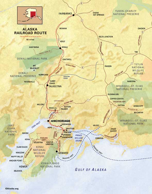 The Hauptmann's: Day 11 Anchorage to Denali National Park