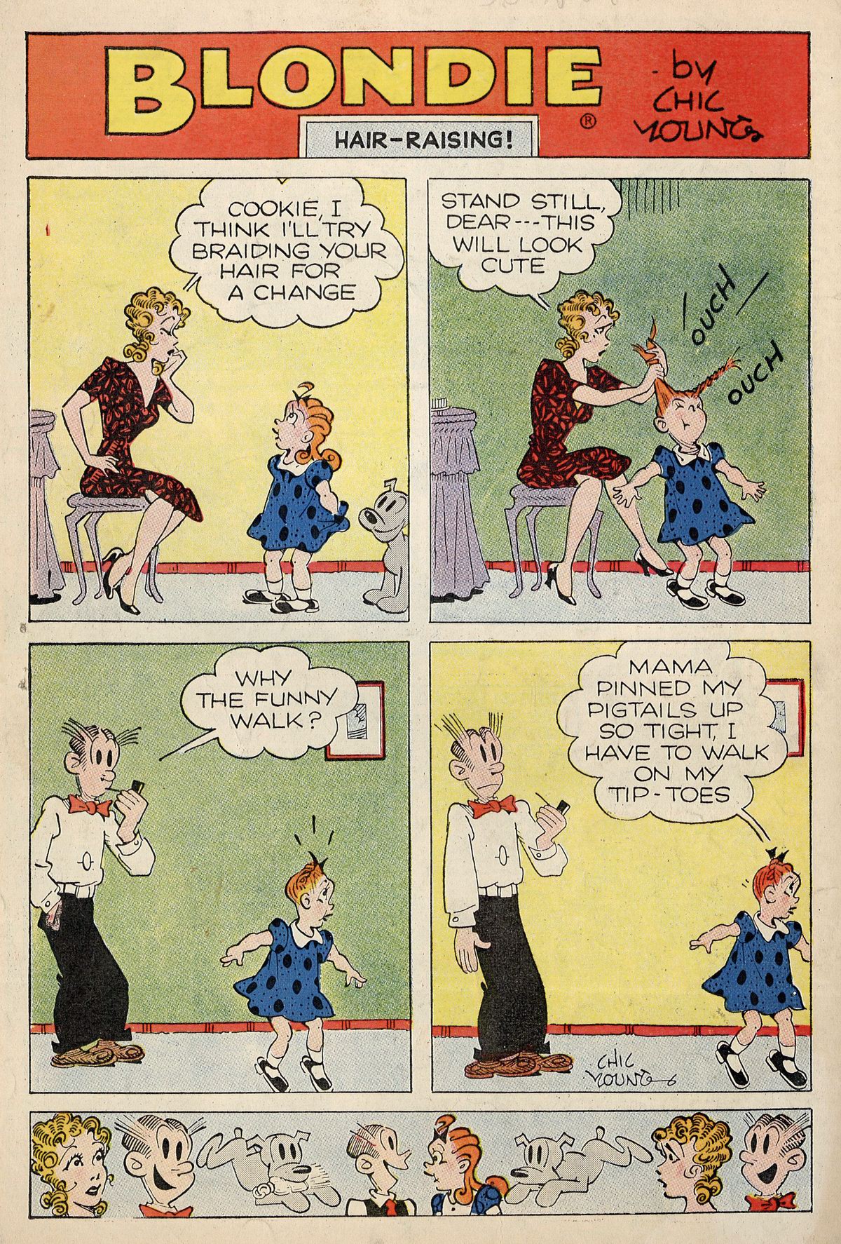 Read online Blondie Comics (1947) comic -  Issue #11 - 35