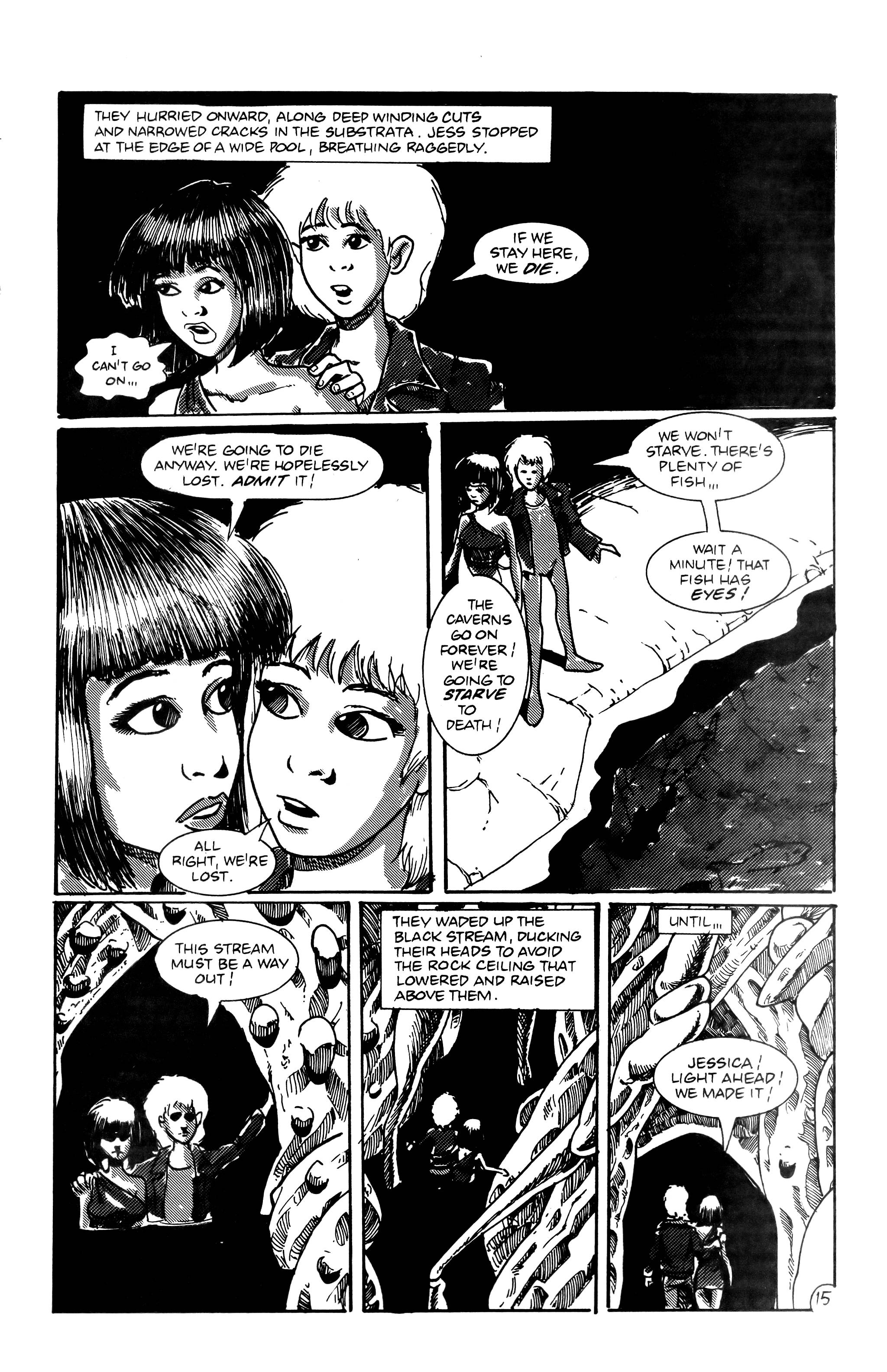 Read online Logan's Run (1990) comic -  Issue #4 - 17