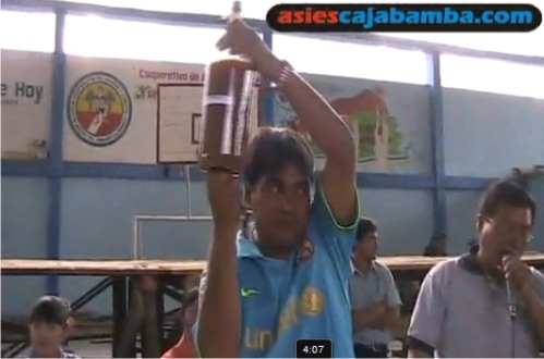 Video del concurso de la mejor Chicha 2010 - Cajabamba