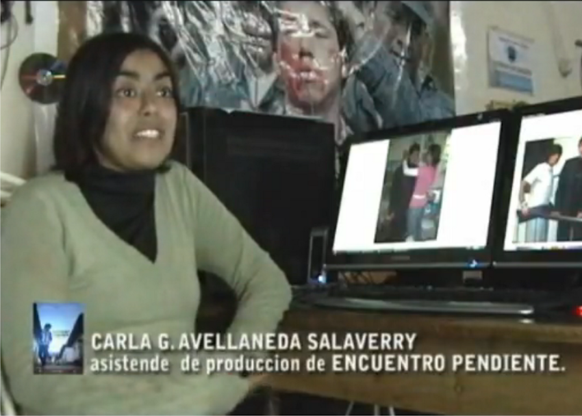 Entrevista a Carla Avellaneda Salaverry sobre la pelicula "Encuentro Pendiente"