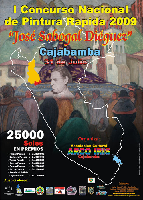 Concurso Nacional de Pintura en Cajabamba