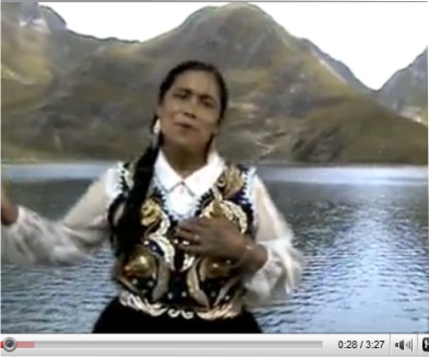 Amelia Rodriguez canta "Laguna de Yawarcocha"