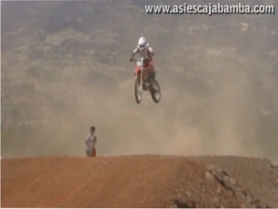 Segunda competencia de motocross 2009 en Cajabamba
