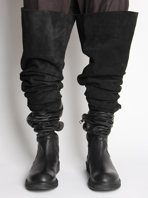 Oki-ni Blog: Rick Owens SS11 Leather BOOTS
