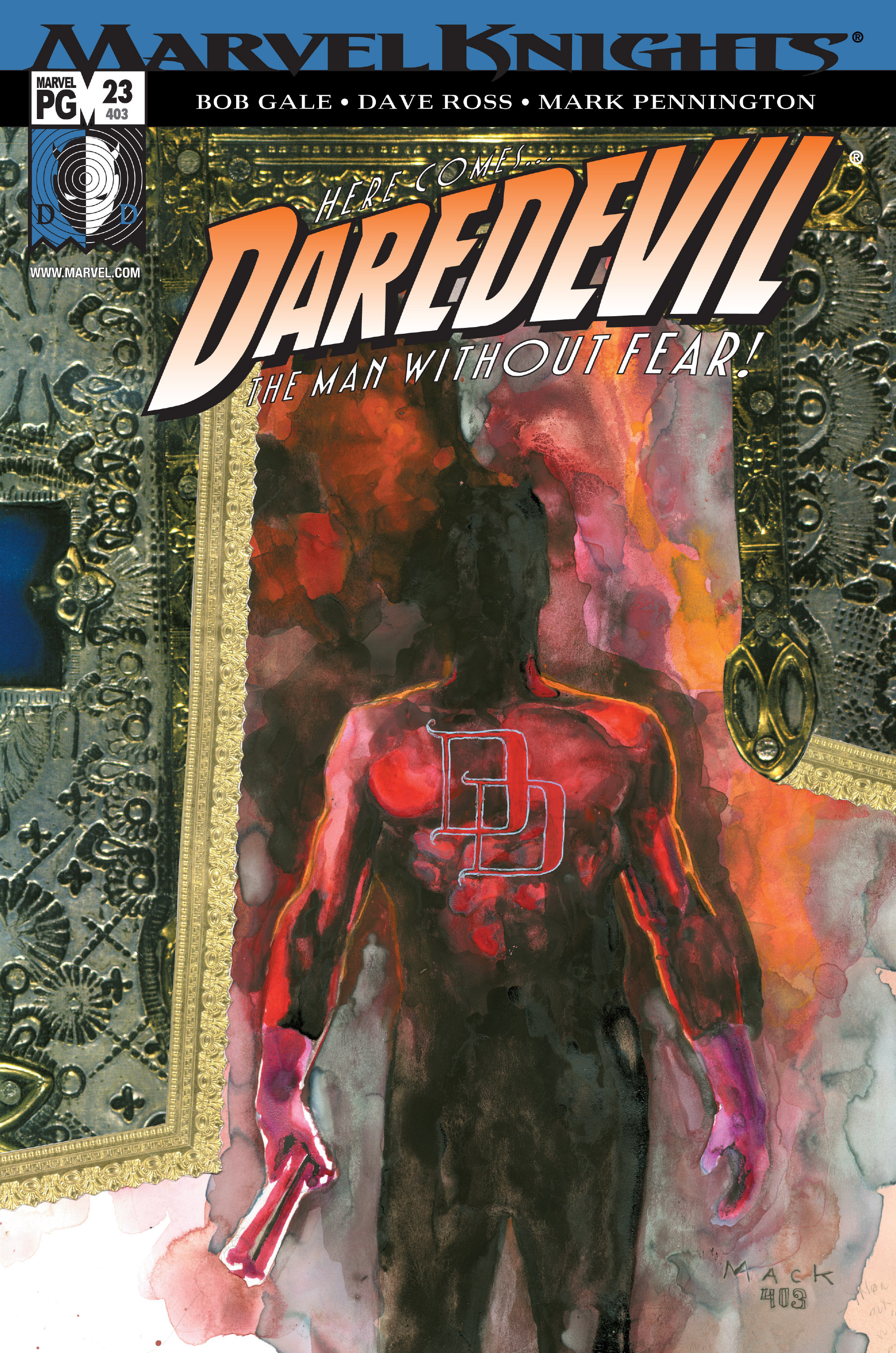 Read online Daredevil (1998) comic -  Issue #23 - 1