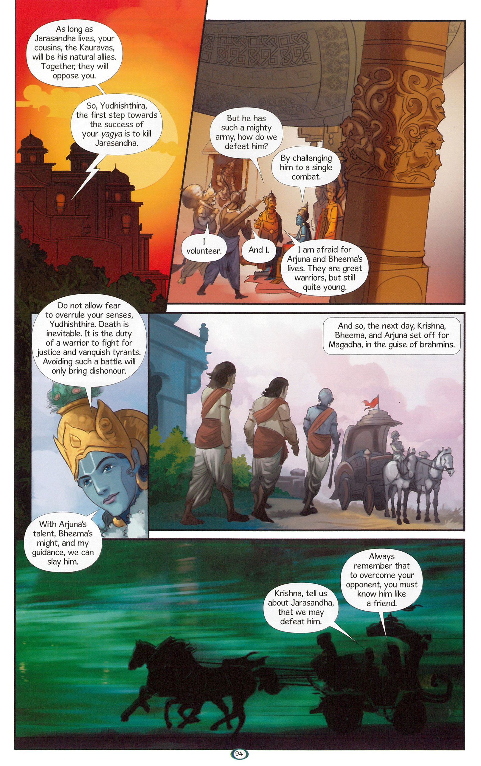 Read online Krishna: Defender of Dharma comic -  Issue # TPB (Part 1) - 96