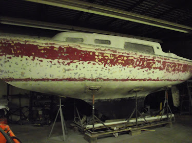 Finally ready for primer on the hull
