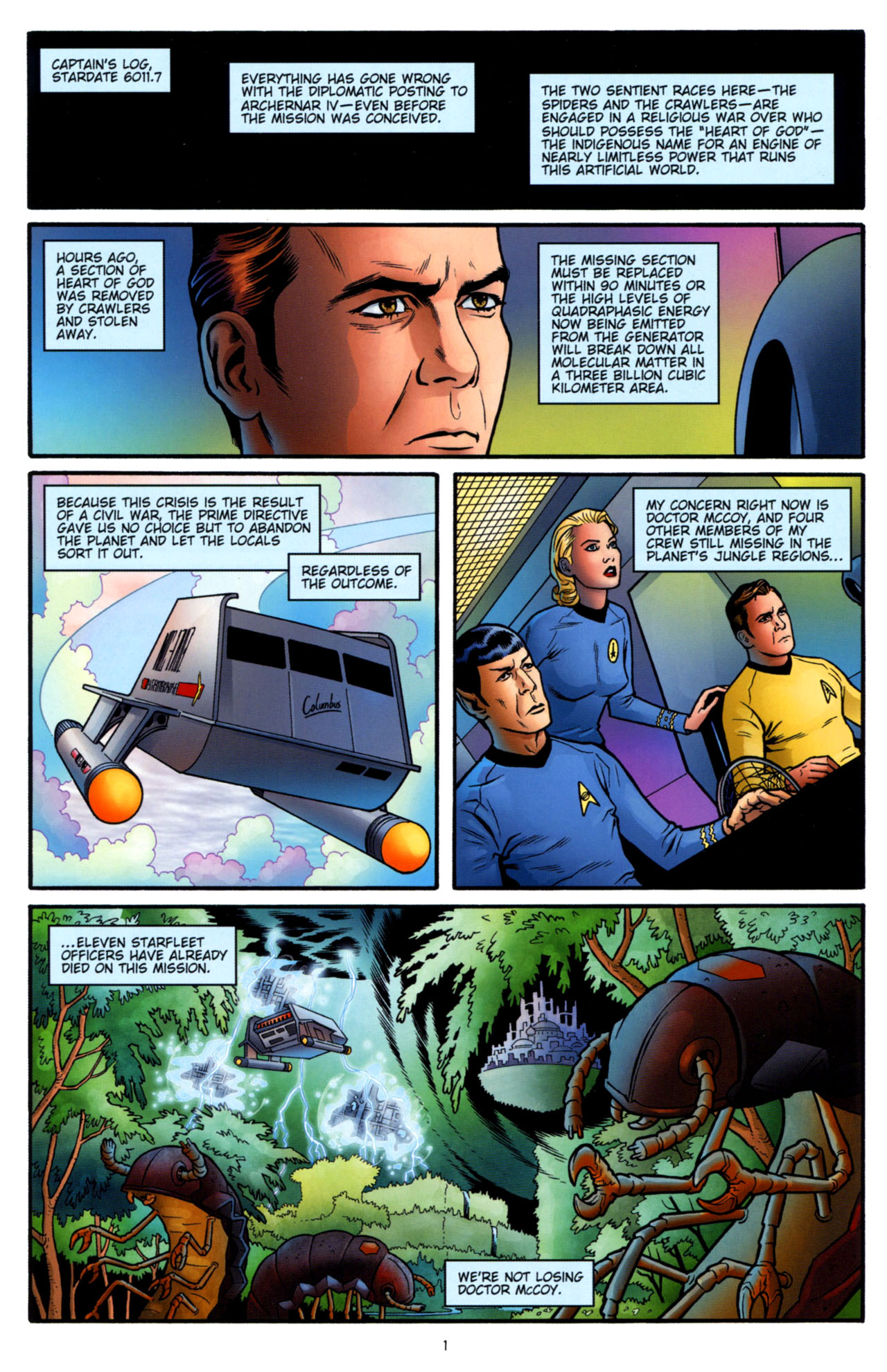 Read online Star Trek: Mission's End comic -  Issue #5 - 3