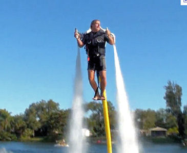 The Presurfer: Water-Powered Jetpack