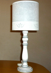 lámparas veladores artesanales