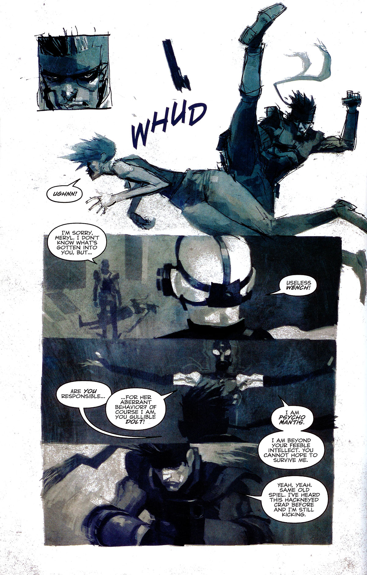 Read online Metal Gear Solid comic -  Issue #7 - 12