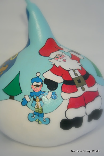 Close up-Santa and Elf