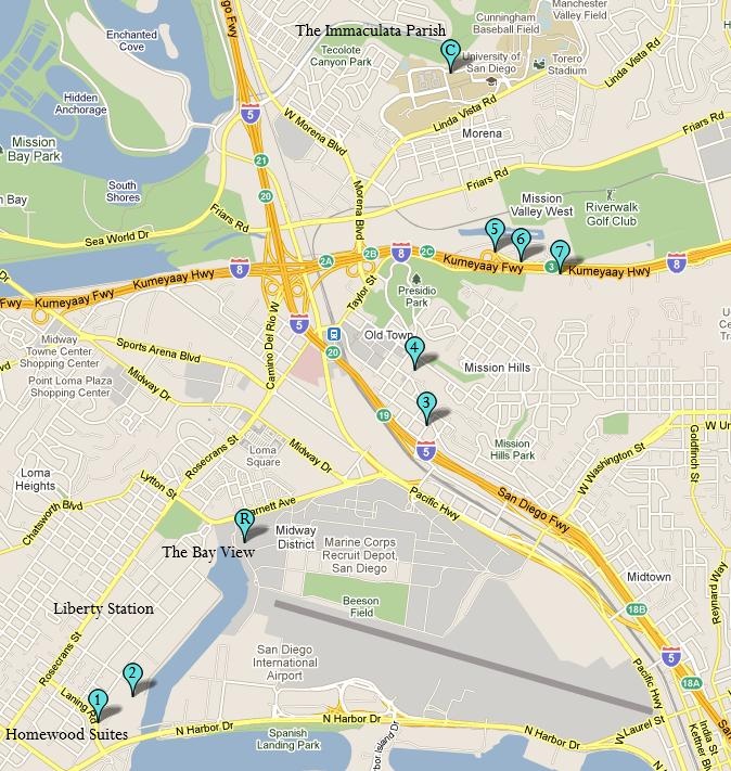 Mcrd San Diego Map Pdf - United States Map