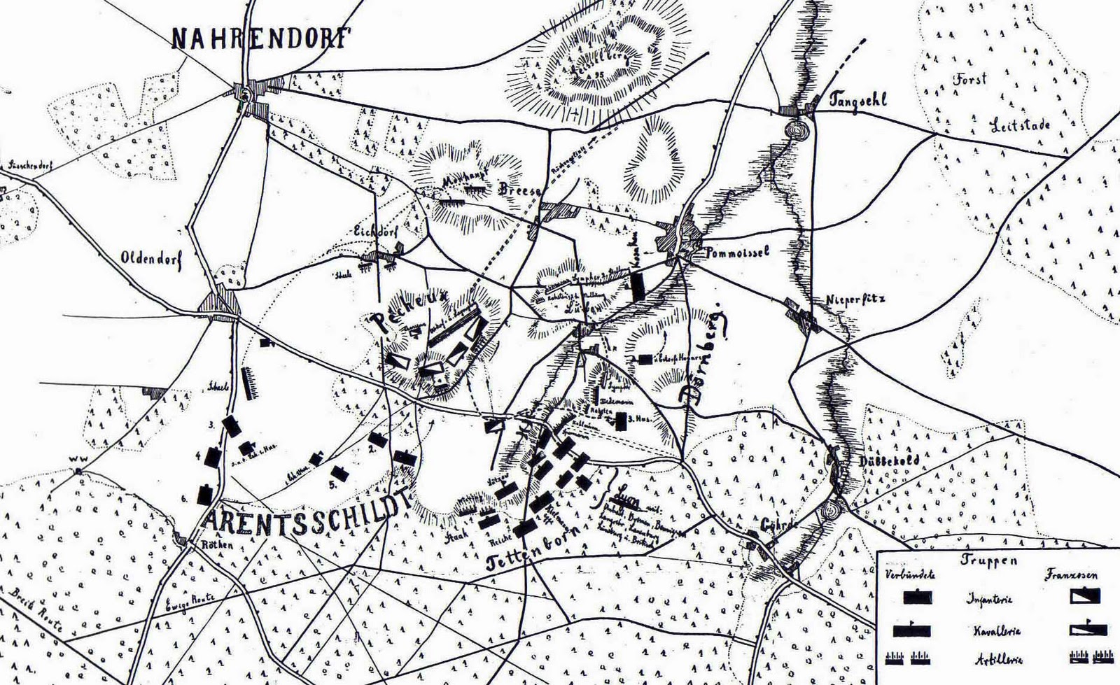 The Napoleonic Wargamer: Battle of the Göhrde - 16th September 1813 The Napoleonic Wargamer: Battle of the Göhrde - 16th September 1813