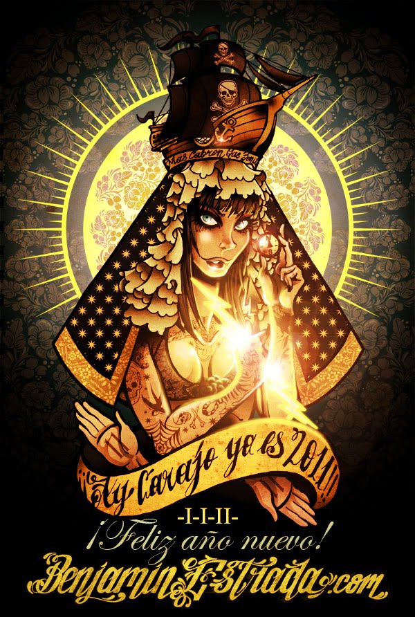 Kudzu jungle: what are you doing new year's eve? Benjamin Estrada: HAPPY NEW YEAR!!!