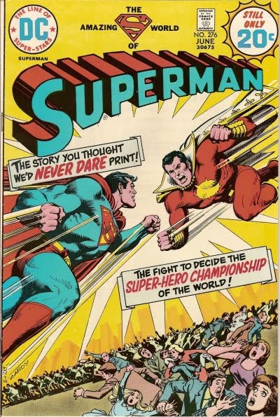 Superman #276, Superman vs Captain Thunder/Marvel